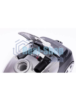 Пылесос Sharp ECJB19RS серебристый, 350/1900 Вт, уборка сухая, пылесборник мешок 2.3 л