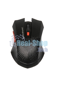 Мышь беспроводная Nakatomi MRON-04U черный, 1600 dpi, радиоканал, USB, кнопки - 6