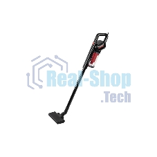 Пылесос вертикальный Homestar HS-1026 черный/красный, питание от сети, 183 Вт, уборка сухая, пылесборник 0,4 л