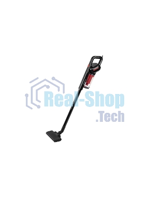 Пылесос вертикальный Homestar HS-1026 черный/красный, питание от сети, 183 Вт, уборка сухая, пылесборник 0,4 л