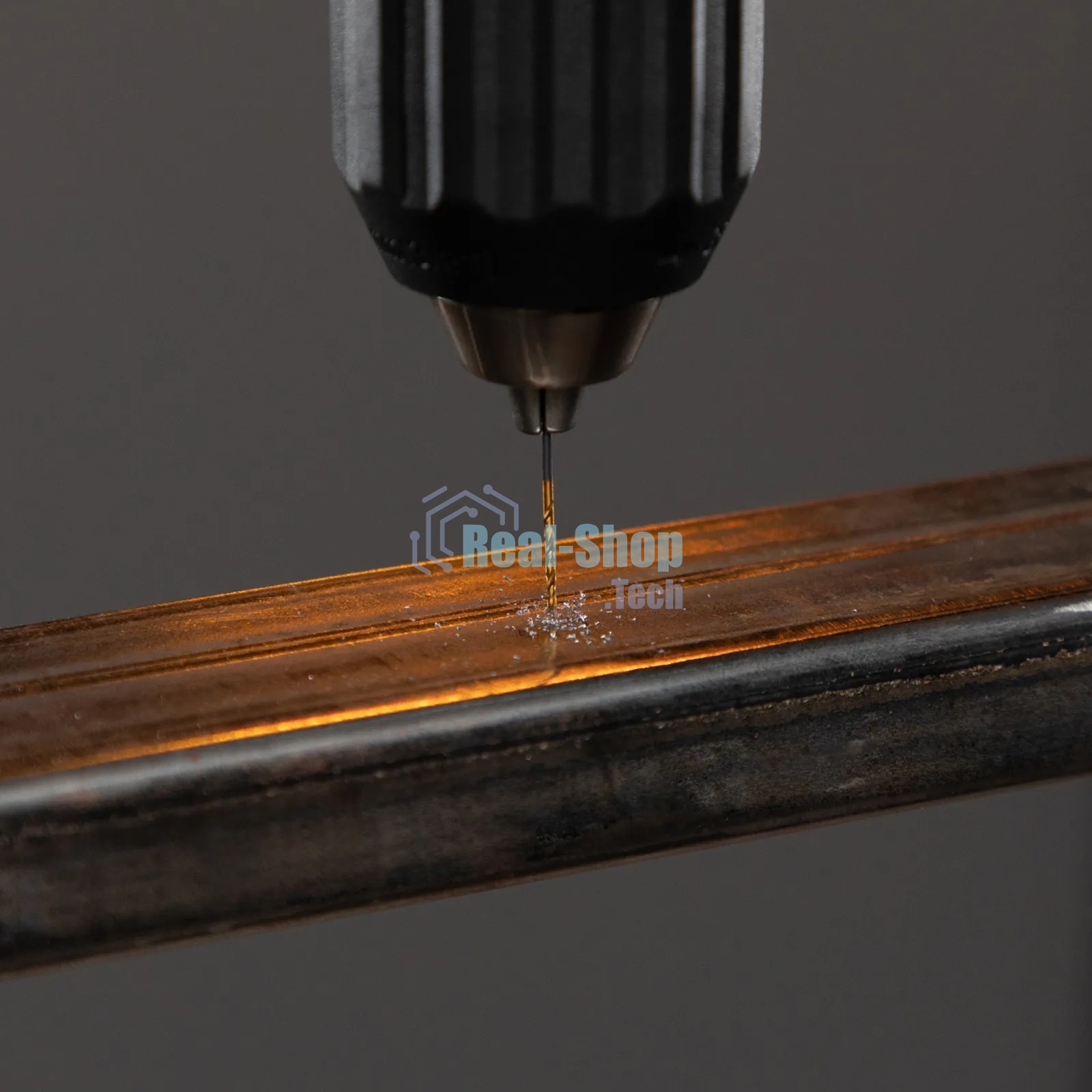 Набор сверл по металлу Denzel 1-10 мм, HSS-Tin, Golden Tip, 10 шт