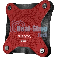 Внешний SSD ADATA SD620, 512 Gb, USB 3.2 Gen 2 Type-A, R/W 520/460, красный