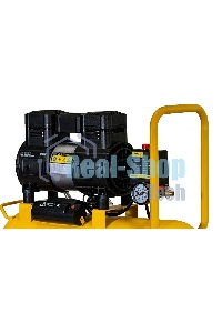 Компрессор воздушный безмаслянный Deli DL-WKY25-E1 (мощность 1,2кВт, 25литров, 80л/мин, 7атм, 2800об/мин)