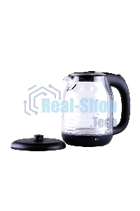 Чайник электрический BQ KT1833G черный/стальной, 2200 Вт, 1.7 л