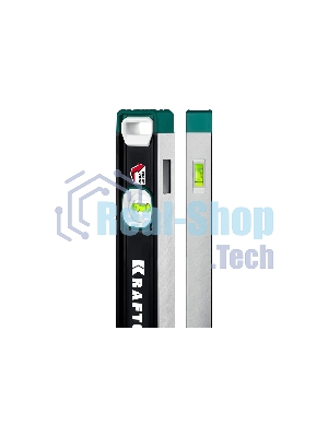 Уровень KRAFTOOL A-RATE CONTROL 2000 мм, магнитный сверхпрочный уровень с зеркальным глазком