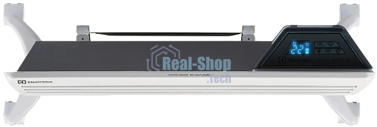 Конвективно-инфракрасный обогреватель Electrolux Air Heat 2 EIH/AG21500E белый, 1500 Вт, 20 м2, термостат, дисплей