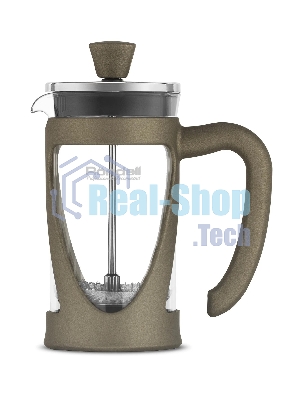 Френч-пресс Rondell Impressia Bronze RDS-1234, 0.6л, бронзовый