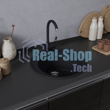 Кухонная мойка Maunfeld Medusa 485 MFQS-485B черный