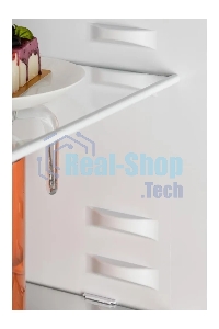 Холодильник Nordfrost NRB 152 ME бежевый мрамор двухкамерный 205/115 л морозилка снизу, капельная система