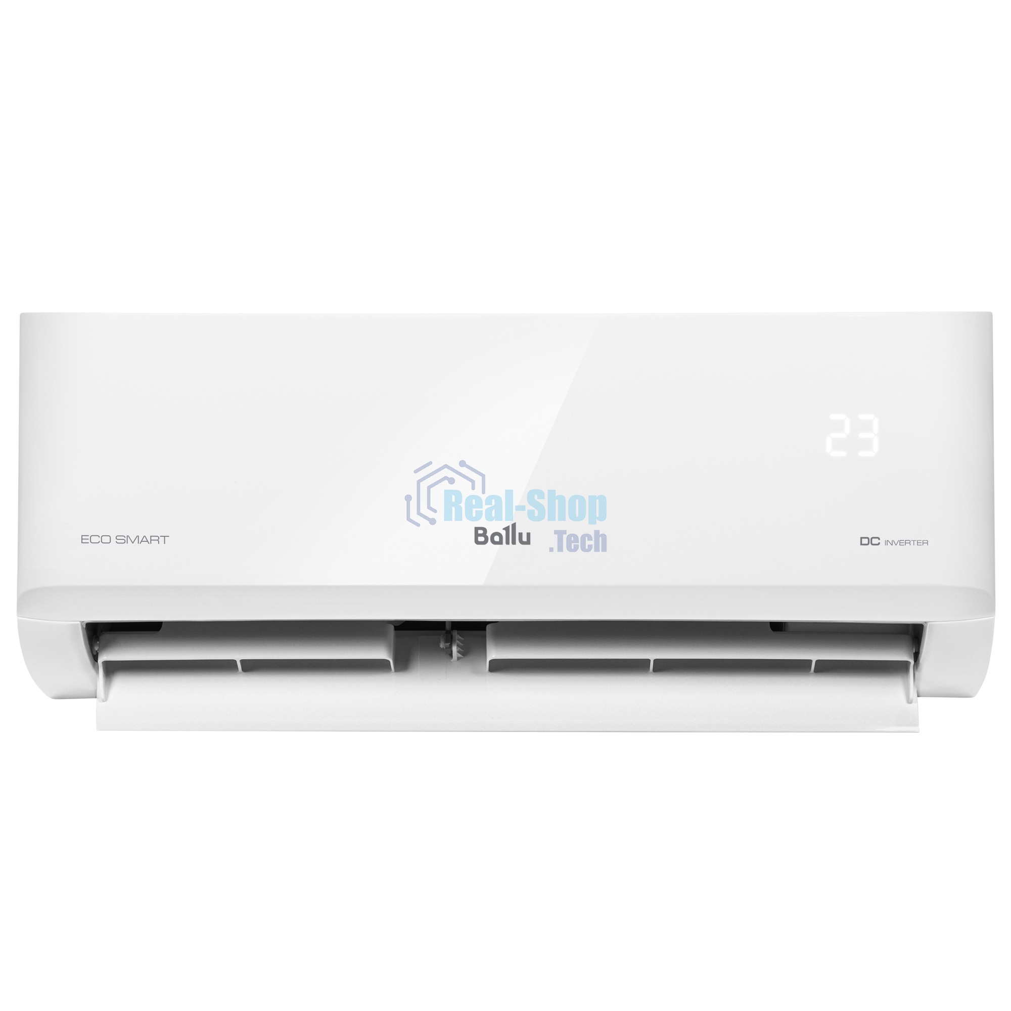 Внутренний блок мульти сплит-системы Ballu ECO Smart DC BSYI-FM/in-07HN8_V1/EU инвертор, 7000 BTU, 20 м², 19.5 дБ, охлаждение, обогрев, осушение, белый