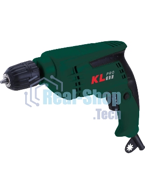 Профессиональная дрель KLPRO KLNM1002 (сеть, 600 Вт, 0-3500об/мин, 10 мм)