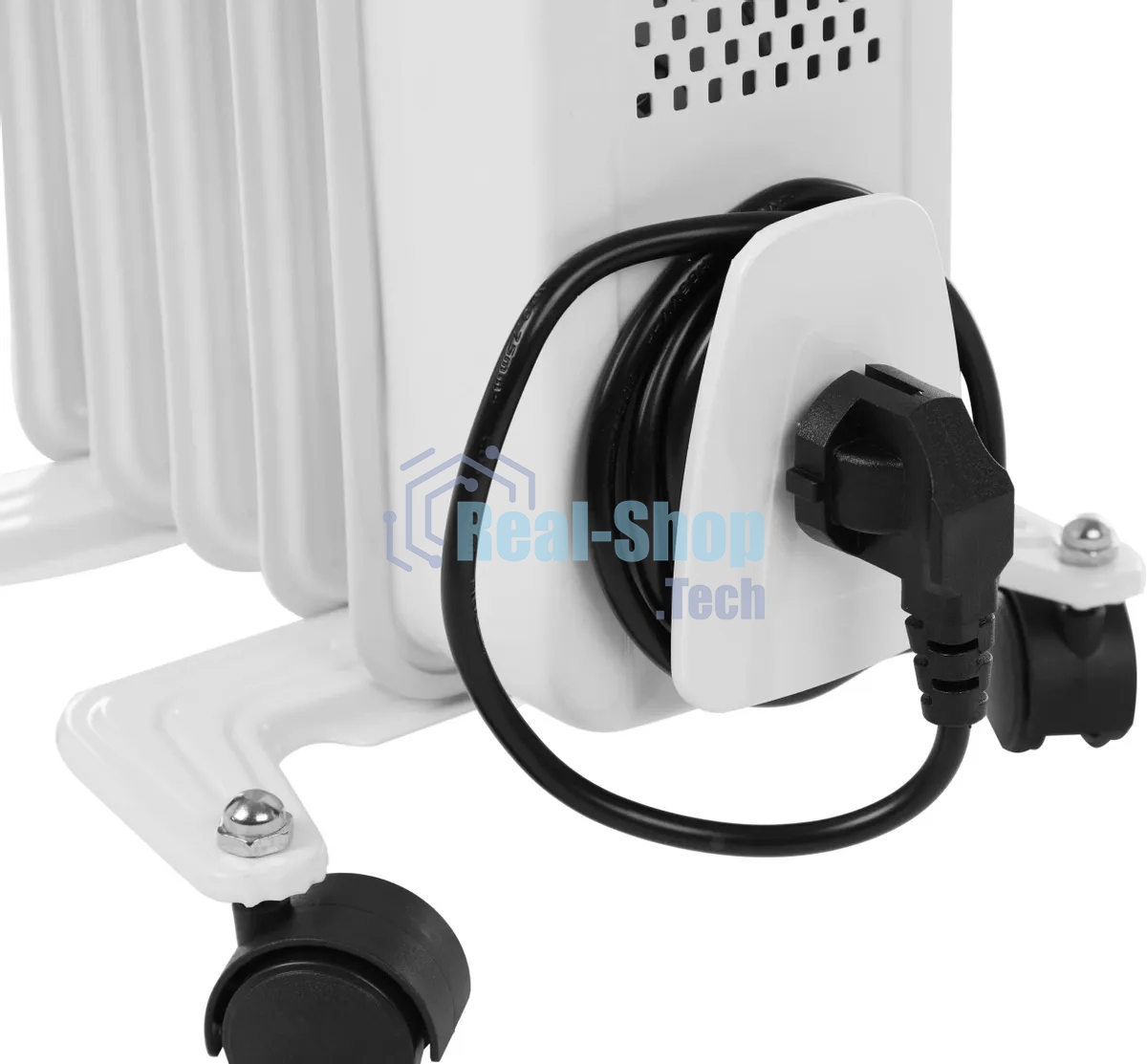 Обогреватель масляный Ballu Comfort BOH/CM-05WDN 1000 (5 секций) белый, 1000 Вт, 15 м2, термостат