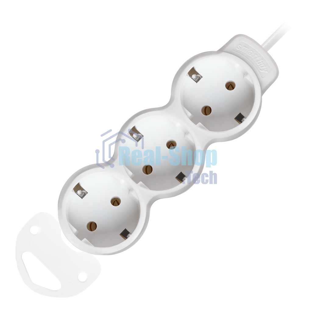 Удлинитель Smartbuy (SBE-16-3-07m-Z) 3 гн х 7,0 м белый