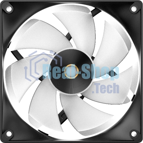 Вентилятор для корпуса Ocypus Delta F12 BK, 120x120x25мм, 4-PIN PWM, 500-2000 RPM, 29 DBA MAX, HYDRO BEARING