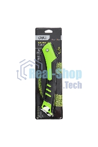 Садовая пила складная Deli DL6006 180мм, сталь 65MN, шаг зубьев 7 TPI, обрезиненая ручка, шлифовка зубов с 3-х сторон, двухрядное распределение кромок