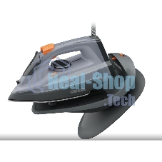 Утюг Cadena IC777C серый, 2600 Вт, 40 г/мин, 180 г/мин, 300 мл