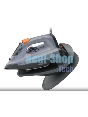 Утюг Cadena IC777C серый, 2600 Вт, 40 г/мин, 180 г/мин, 300 мл