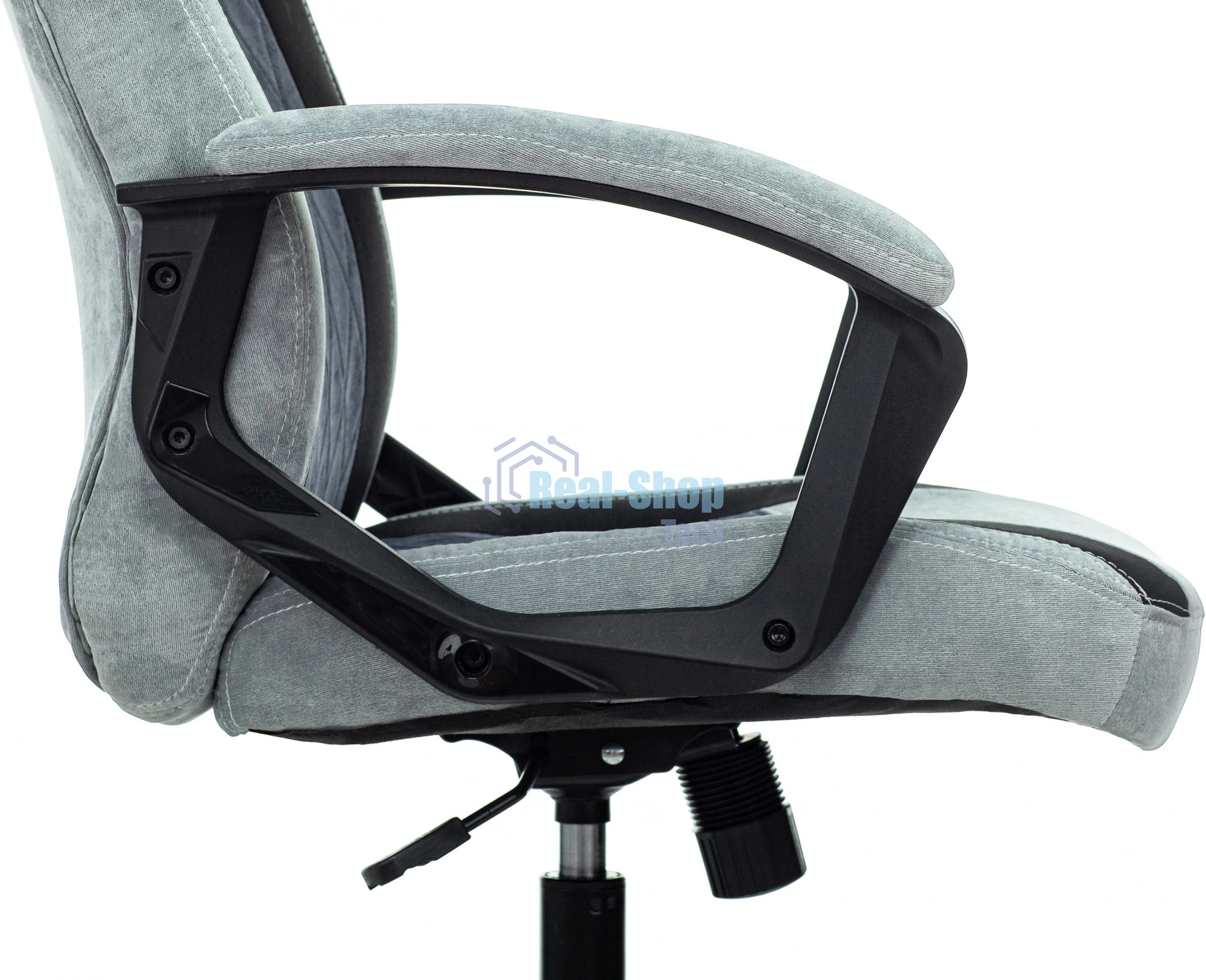 Кресло игровое Бюрократ VIKING 6 KNIGHT BL FABRIC синий, крестовина металл/пластик