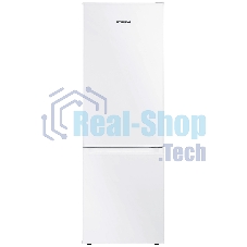 Холодильник Hyundai CC2054WT белый двухкамерный 120/34 л морозилка снизу, капельная система