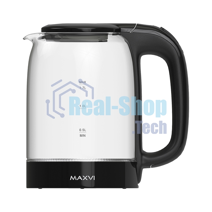 Чайник электрический Maxvi KE1741G черный