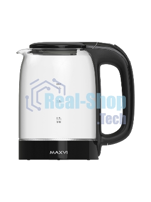 Чайник электрический Maxvi KE1741G черный