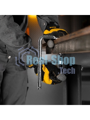 Струбцина Denzel F-образная, 80x200 мм, кованая