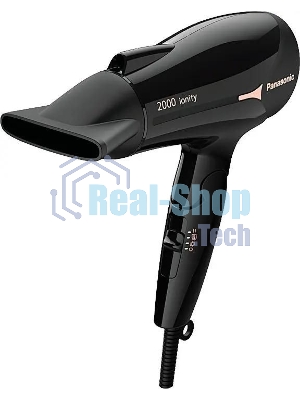 Фен Panasonic EH-NE66-K865 черный, 2000 Вт, ионизация, компактный