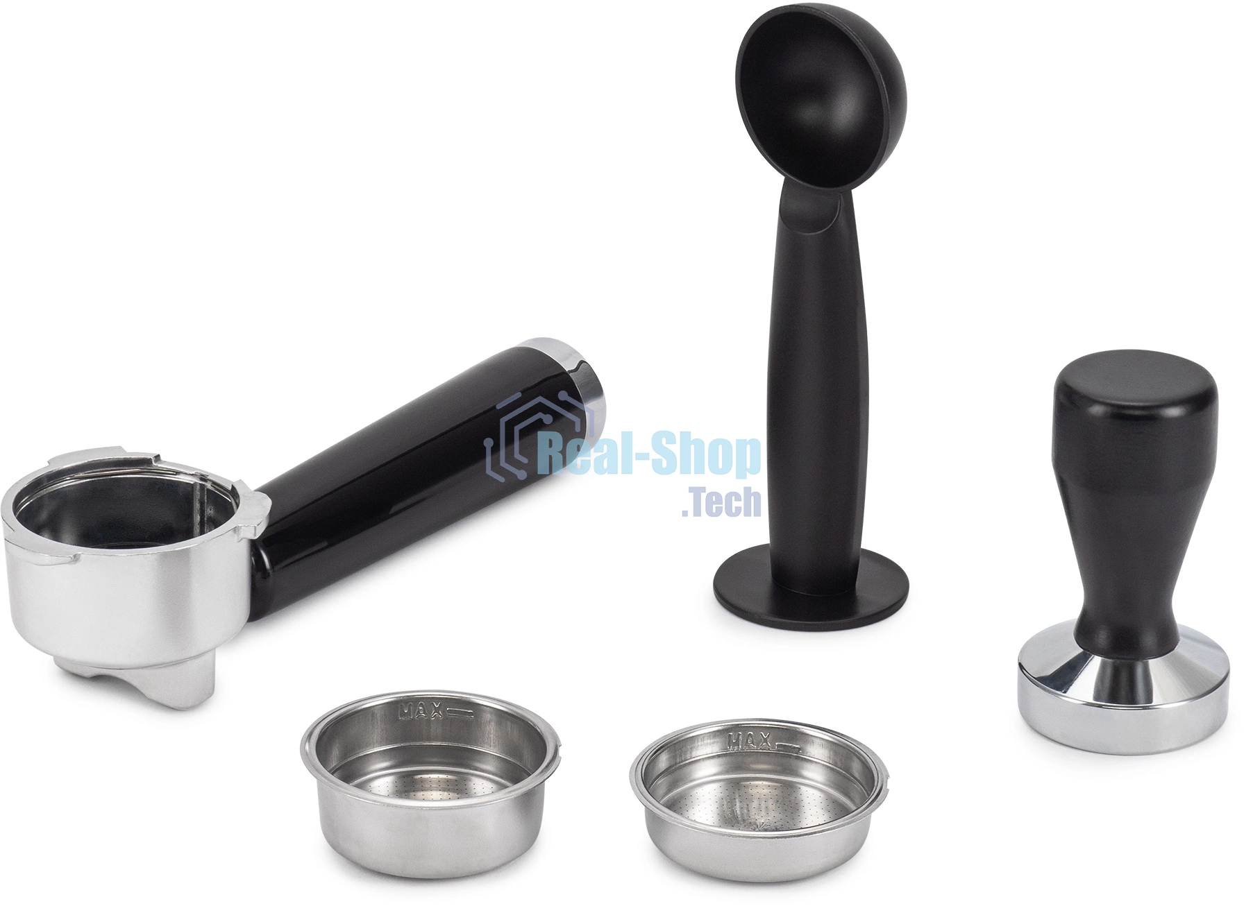 Кофеварка рожковая Hyundai HEM-9990 серебристый, исп. кофе - молотый, 1.3 л, 1350 Вт, 20 бар