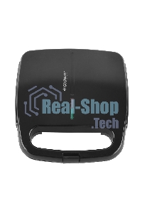 Вафельница Endever Skyline WM-22 черный, 850 Вт, на 2 вафли, автом. терморегулятор, размеры 22,6x22,4 см