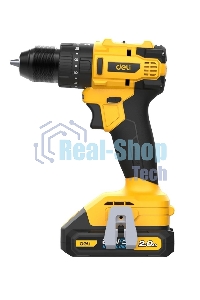 Дрель-шуруповерт аккумуляторная Deli DC150, 20В, 2 АКБ, Ударная, Сумка