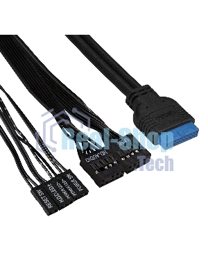 Компьютерный корпус ExeGate EX278393RUS Miditower ExeGate CP-603 Black, ATX, (CP500W, 80мм), 2хUSB+2хUSB 3.0, Audio