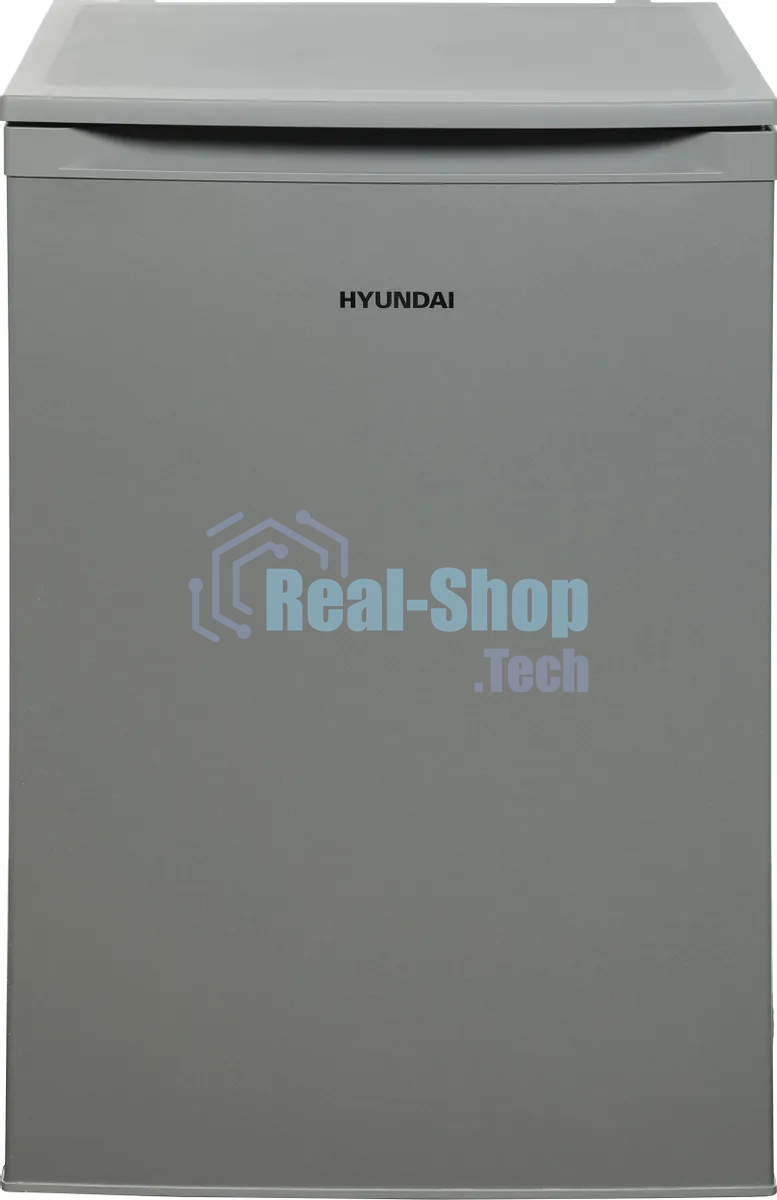 Холодильник Hyundai CO15051A серебристый однокамерный 101/14л морозилка сверху