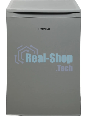 Холодильник Hyundai CO15051A серебристый однокамерный 101/14л морозилка сверху