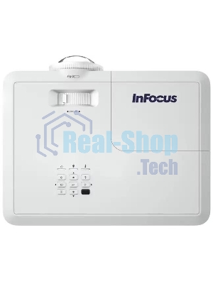 Проектор INFOCUS IN0024ST DLP, XGA, 3800 lm, 30 000:1, 0.62:1, 2xHDMI 1.4, VGA in/out, S-Video, 3.5мм in/out, USB-A, RS-232, лампа 15 000ч.(ECO mode), 10W, 27дБ, 2,9 кг, БЕЛЫЙ