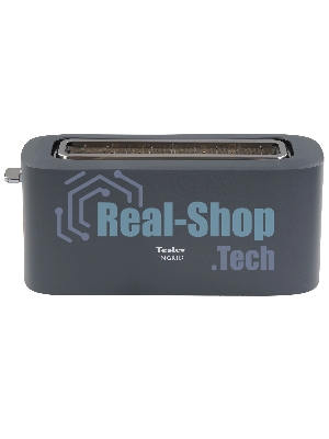 Тостер TESLER TT-140 серый, 980 Вт, 1 слот