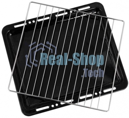 Плита комбинированная Flama RK 2211 белый, конфорок 4 шт, духовка 50 л, 50 см x 85 см x 60 см