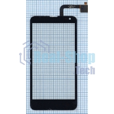 Сенсорное стекло (тачскрин) для Fly IQ4514 EVO Tech 4, черное