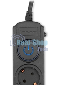 Сетевой фильтр Ippon BK-6-EU-3-16-B 3 м (6 розеток) черный (коробка)