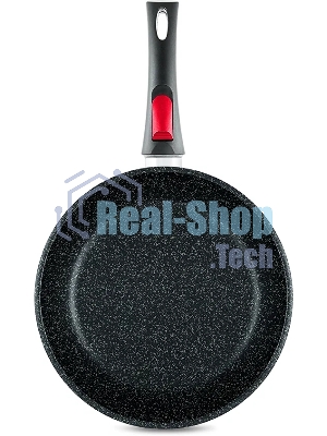 Сковорода 24 литая Индукция Гранит с/р НМП