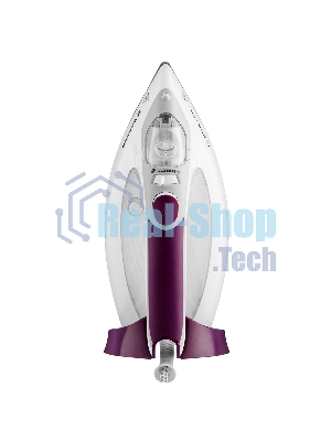 Утюг BRAYER BR4009 белый/фиолетовый, 2400 Вт, 25 г/мин, 140 г/мин, 280 мл