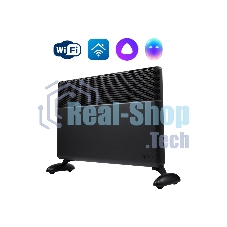 Конвектор Ballu Apollo digital INVERTER Black Infinity BEC/ATI-2503 черный, 2500 Вт, 30 м2, термостат, дисплей, WiFi