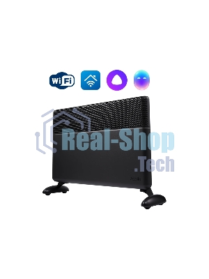 Конвектор Ballu Apollo digital INVERTER Black Infinity BEC/ATI-2503 черный, 2500 Вт, 30 м2, термостат, дисплей, WiFi