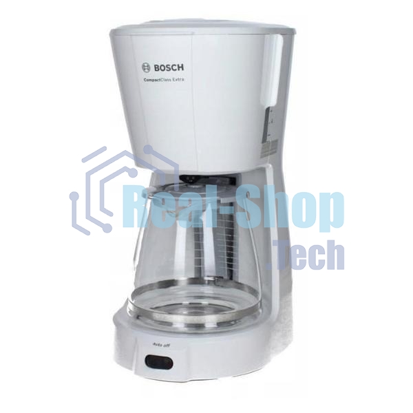 Кофеварка капельная Bosch TKA3M131 белый, исп. кофе - молотый, 1.4 л, 1200 Вт.