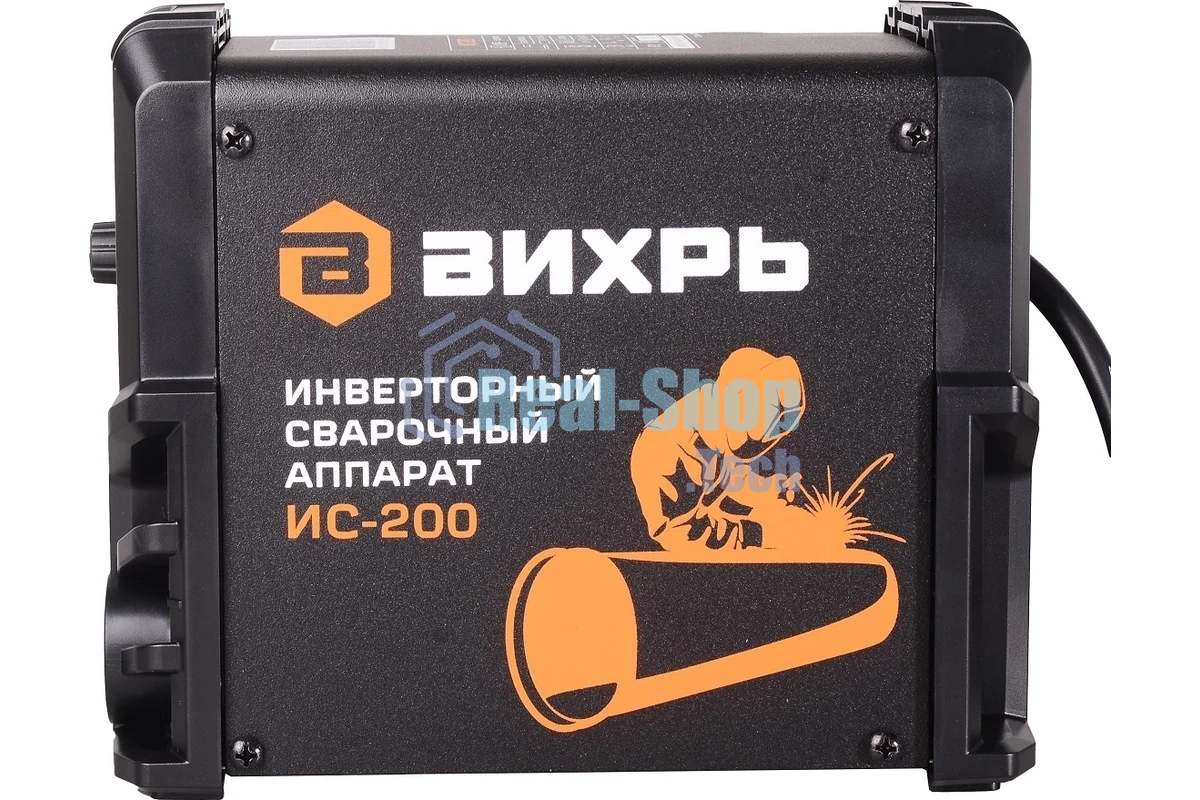 Сварочный аппарат ВИХРЬ ИС-200, 160-260в, 10-200А, инверторный