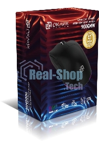 Мышь беспроводная Oklick 900GMW черный, 26000 dpi, радиоканал, Bluetooth, USB, кнопки - 6