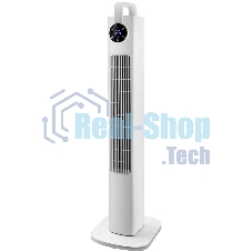 Колонный вентилятор BRAYER BR4957, эл.упр.,пульт ДУ,вращение,мощ-ть60Вт, LED дисплей, 3 скор.Таймер