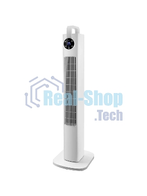 Колонный вентилятор BRAYER BR4957, эл.упр.,пульт ДУ,вращение,мощ-ть60Вт, LED дисплей, 3 скор.Таймер