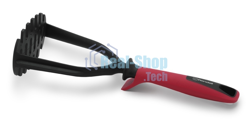 Картофелемялка Rondell Craft RD-1869 черный/красный упак.: картонная подложка