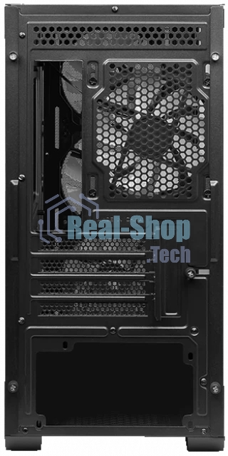 Компьютерный корпус MSI MAG FORGE M100R, Global, 1xUSB 3.0, 2xUSB 2.0, 4x120мм ARGb Fan, ESD ARGbControl Board, Tempered Gl
