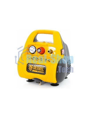 Компрессор Denzel РС 1/6-180поршневой безмасляный, 1100 Вт, 180л/мин, 8 бар